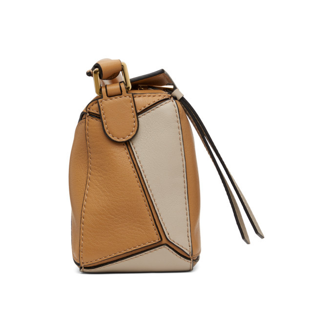 Loewe // Brown Small Puzzle Bag – VSP Consignment