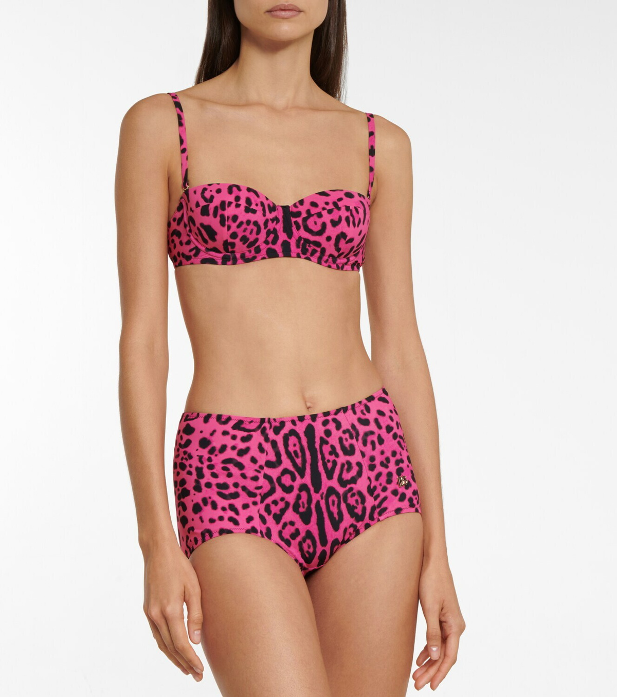 Dolce&Gabbana - Leopard-print balconette bra Dolce & Gabbana