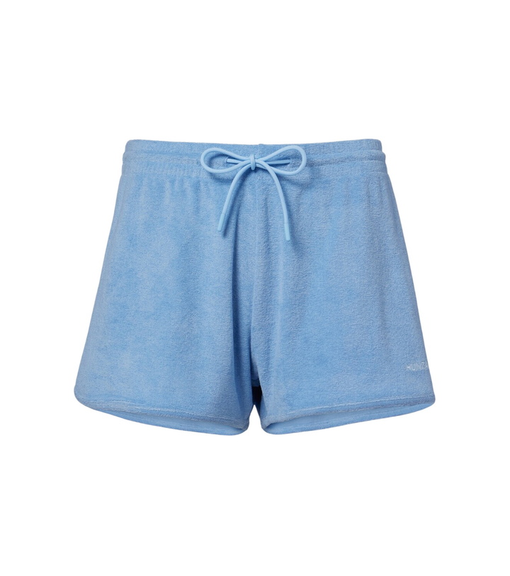 Photo: Hunza G Logo cotton terry shorts