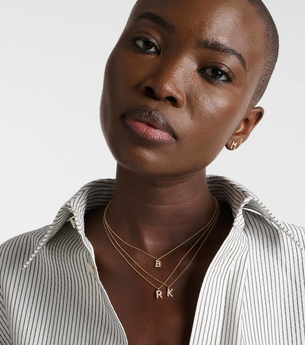 Sophie Bille Brahe 18kt gold necklace with diamonds