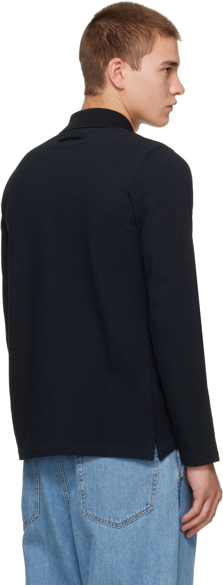 Jean Paul Gaultier Navy 'The Label' Polo