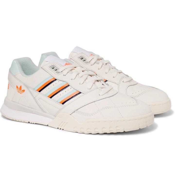 Photo: adidas Originals - A.R Leather Sneakers - White