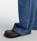 Sacai Belted wide-leg jeans