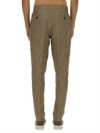 Zegna Linen Jogger Pants
