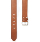 A.P.C. - 4cm Brown Leather Belt - Brown