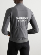 Pas Normal Studios - Essential Logo-Print Cycling Jersey - Gray