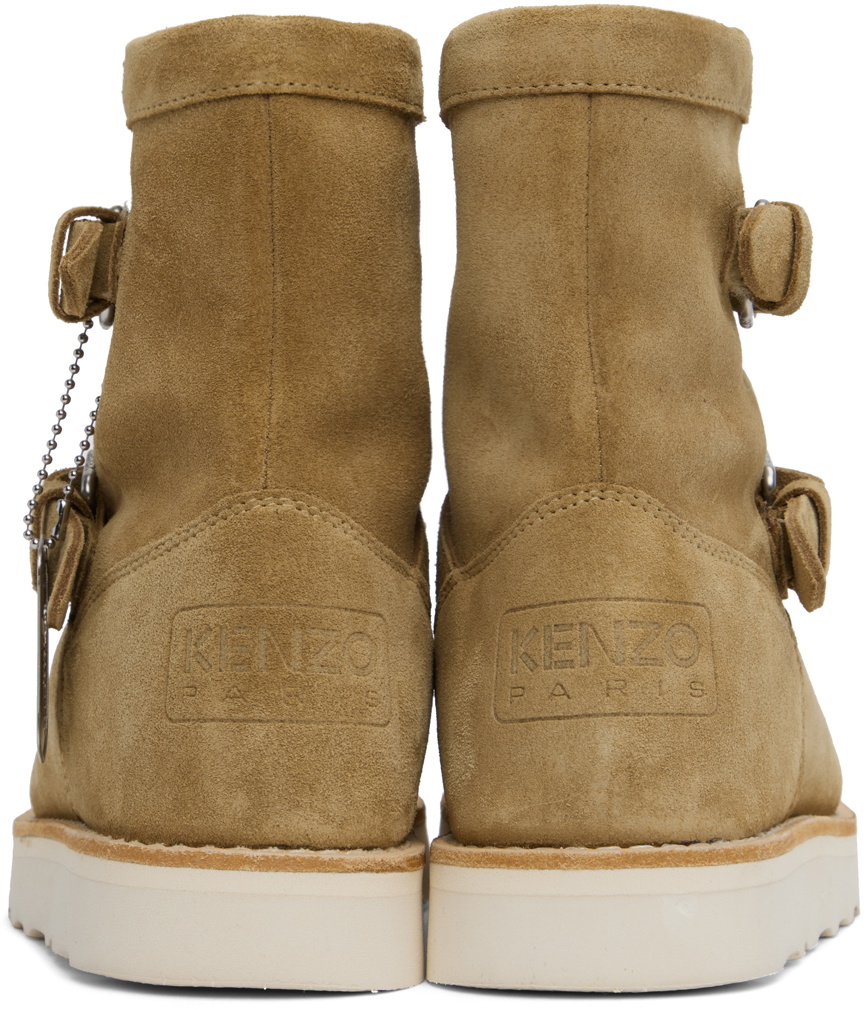 Kenzo Beige Kenzo Paris Kenzocozy Boots