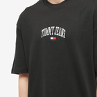 Tommy Jeans Men's Collegiate Skater T-Shirt in Black