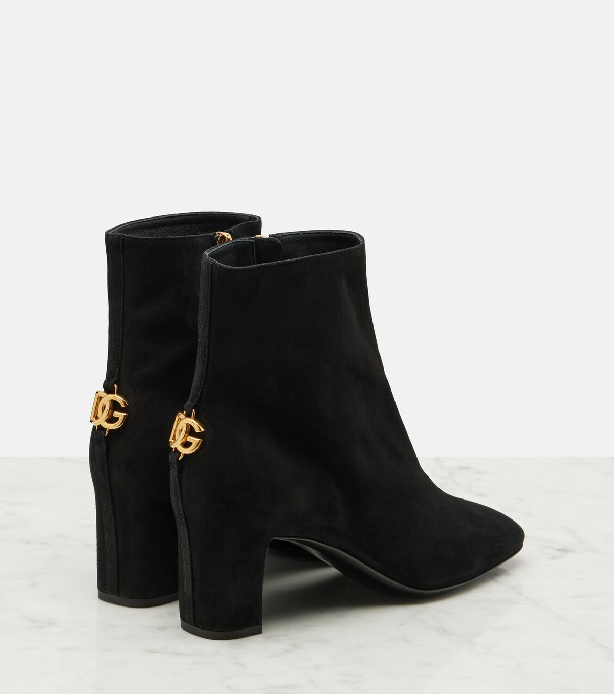 Dolce&Gabbana DG suede ankle boots