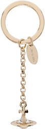 Vivienne Westwood Gold Hanging Orb Keychain