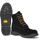 Off-White - Timberland Velvet Boots - Black