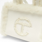 UGG Women's x TELFAR Small Shopper Bag in White