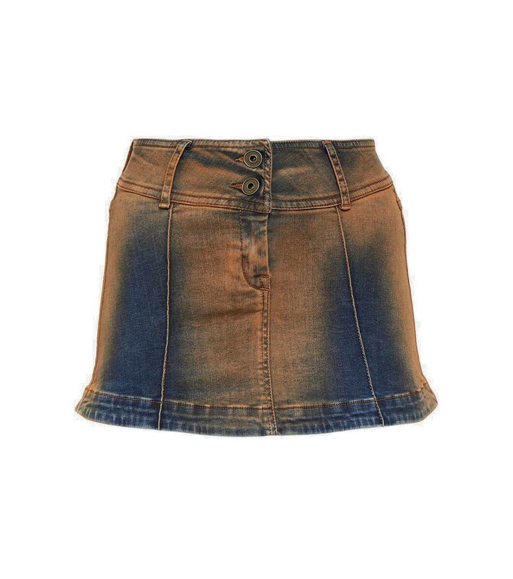 Photo: KNWLS Harley denim miniskirt