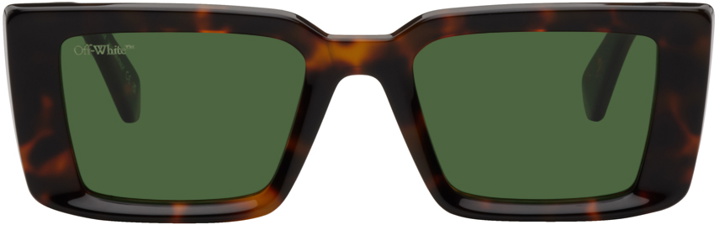 Photo: Off-White Tortoiseshell Savannah Sunglasses