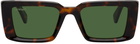 Off-White Tortoiseshell Savannah Sunglasses