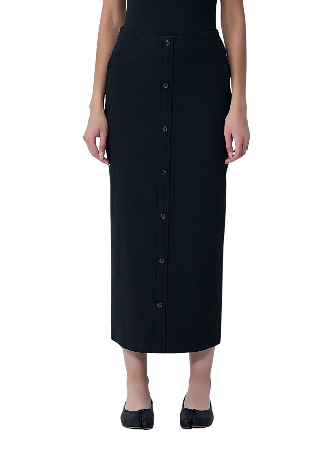 Issey Miyake Black Square Scheme-2 Maxi Skirt Issey Miyake Men