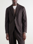 Boglioli - Virgin Wool-Flannel Suit Jacket - Gray