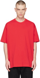 Comme des Garçons Shirt Red Crewneck T-Shirt