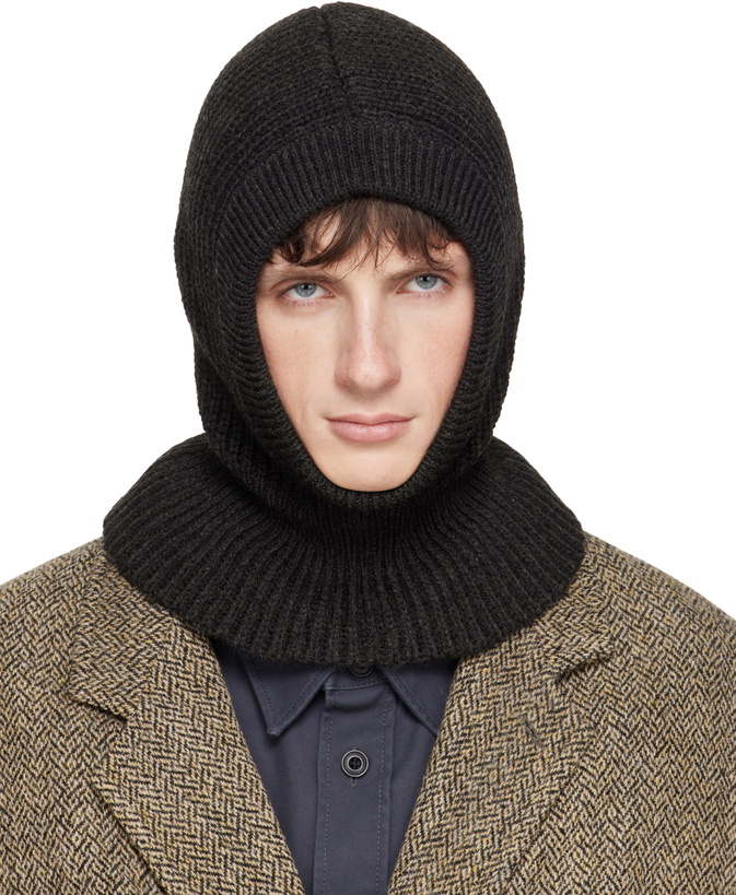 Photo: LEMAIRE Brown Hood Balaclava