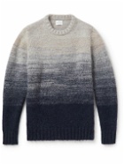 Kingsman - Dégradé Knitted Sweater - Blue
