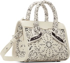 AMIRI Off-White Bandana Micro Triangle Bag