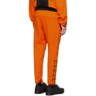 Palm Angels Orange Under Armour Edition Jogging Lounge Pants