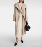 Toteme Signature linen-blend trench coat