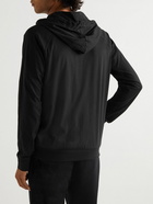 Paul Smith - Cotton-Jersey Zip-Up Hoodie - Black