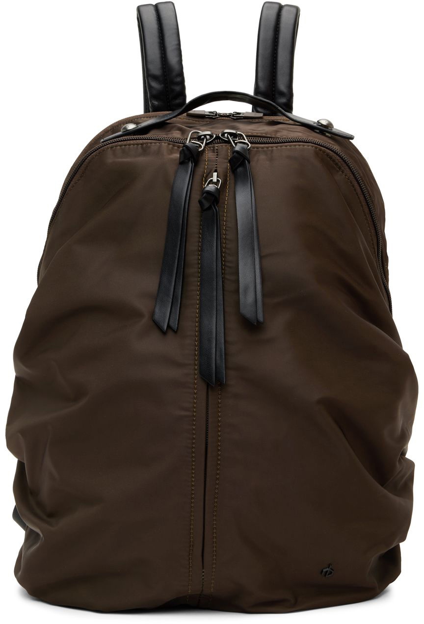 rag & bone Burgundy Commuter Backpack Rag and Bone