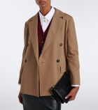 'S Max Mara Double-breasted virgin wool blazer