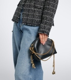 Erdem Flora leather top-handle bag