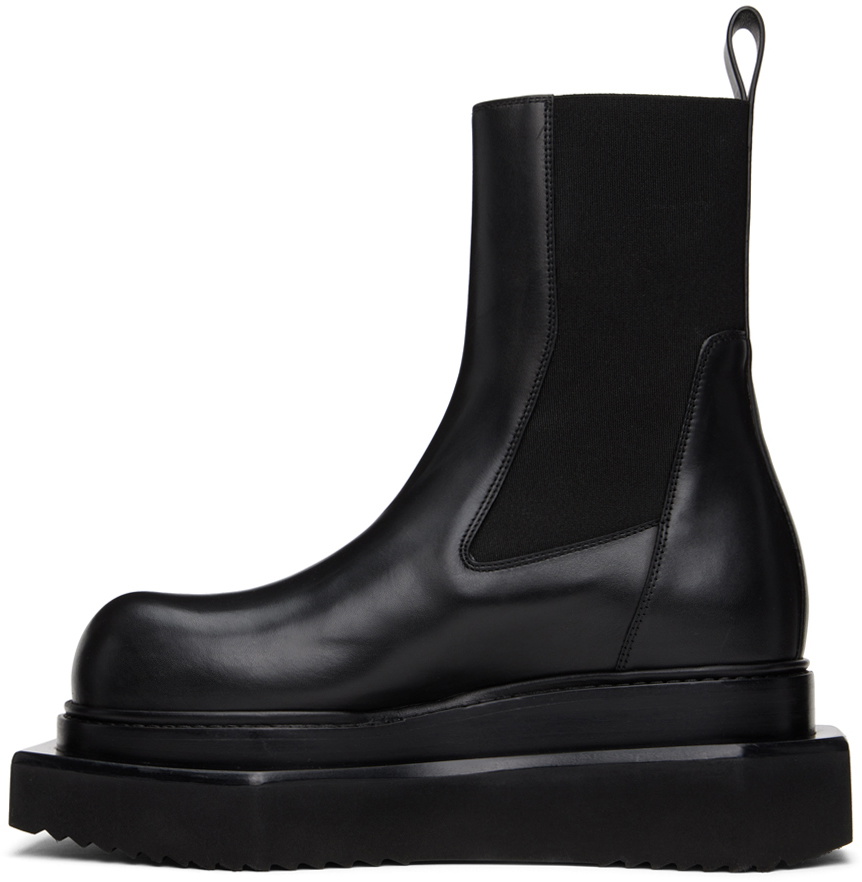 Rick Owens Black Beatle Turbo Cyclops Boots Rick Owens