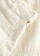 Free People Palmer Wide-leg Jeans Cream 25 (W25 / UK6 / XS)