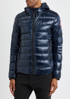 Canada Goose Crofton Navy Quilted Shell Jacket, Navy, Shell Jacket Blue
