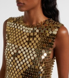Rabanne Sparkle Discs minidress