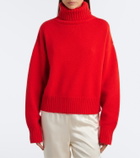 Extreme Cashmere N°434 Crop Xtra cashmere turtleneck sweater