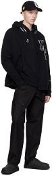 Moncler Genius 7 Moncler FRGMT Hiroshi Fujiwara Black Bomber Jacket