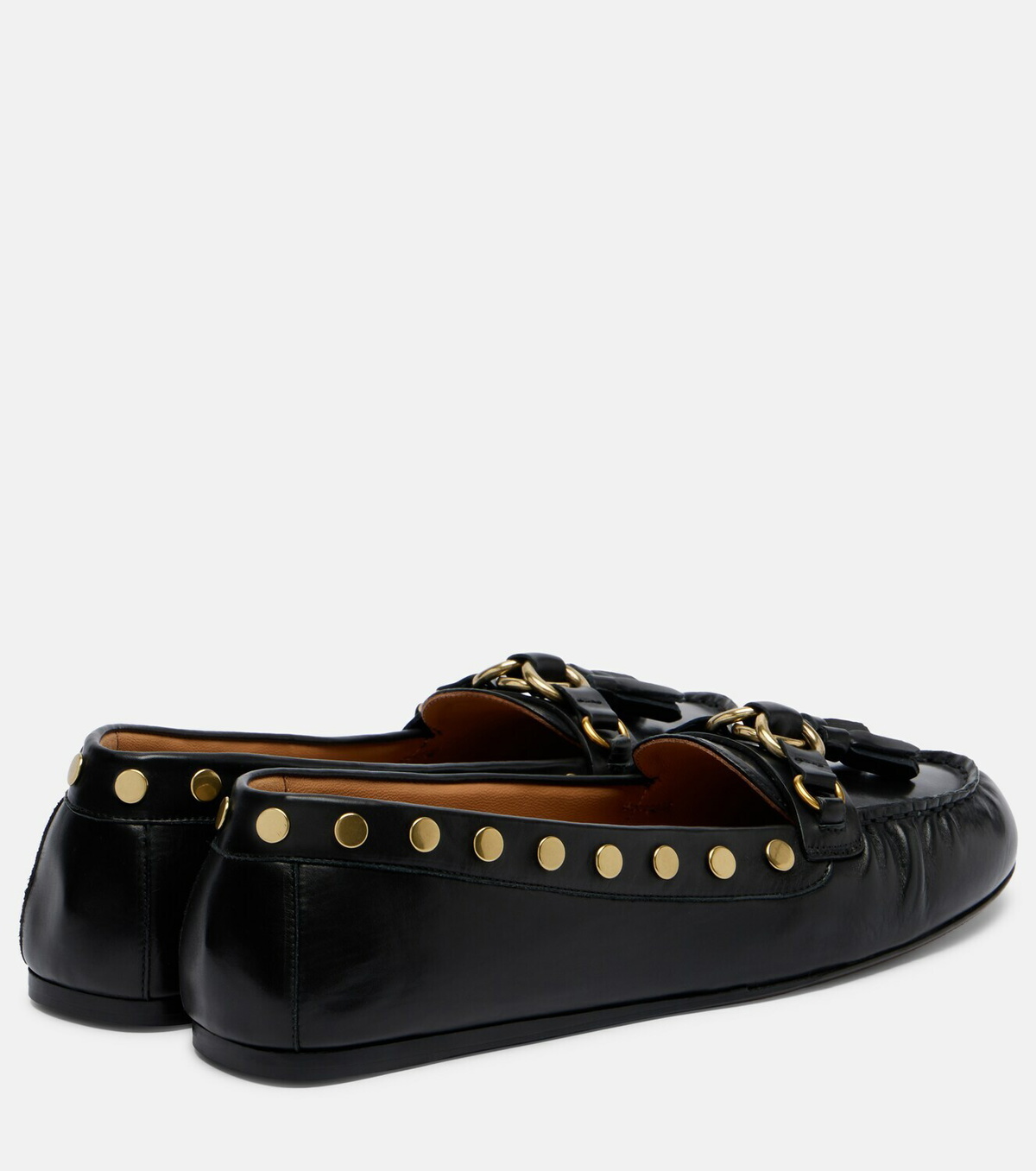 Isabel Marant Faxel studded leather loafers