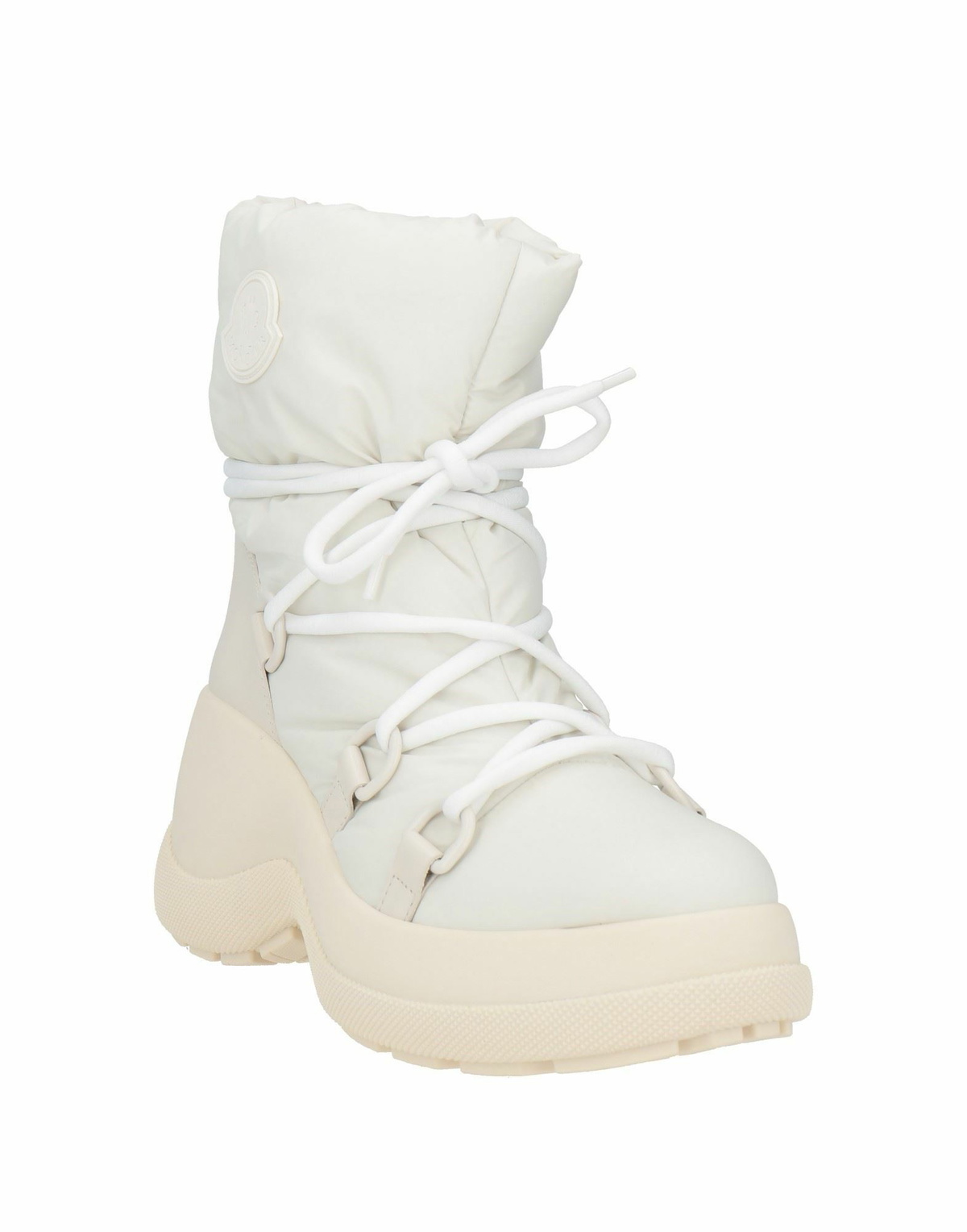Moncler Womens Ankle boots in Off white
