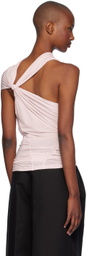 Helmut Lang Pink Sleeveless Wind Top