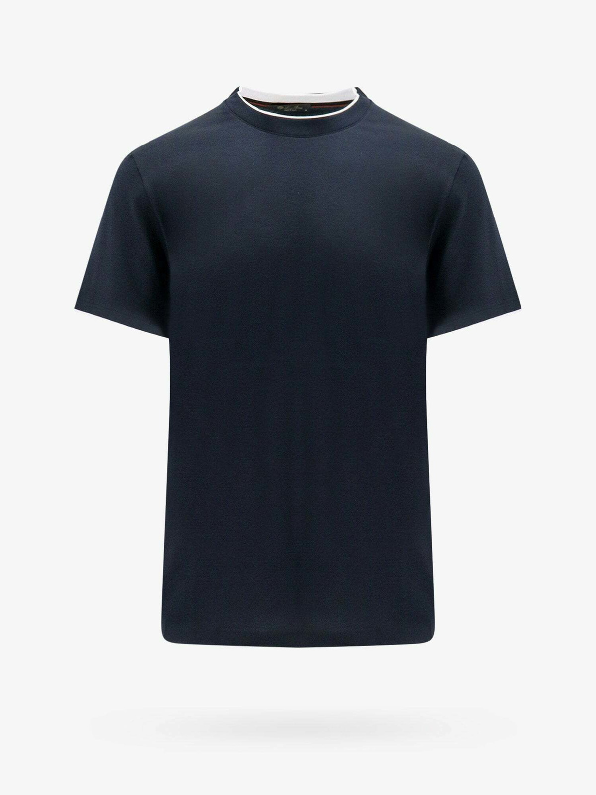 【関税&送料込】Loro Piana T-Shirt Loro Piana - Bay Cotton T-Shirt - Blue Loro Piana
