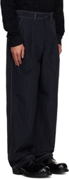 Soulland Black Aidan Trousers
