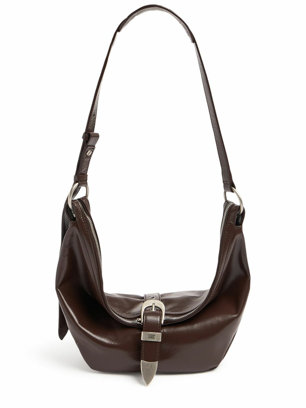 Photo: MARGE SHERWOOD Medium Belted Leather Hobo Bag