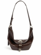 MARGE SHERWOOD Medium Belted Leather Hobo Bag