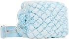 Charlie Constantinou SSENSE Exclusive Blue Quilted Side Bag
