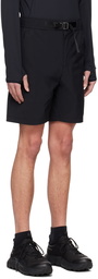 BLÆST Black Folven Shorts