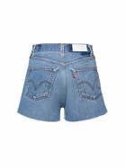 RE/DONE - Levi's High Rise Cotton Denim Shorts