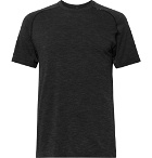 Lululemon - Metal Vent Tech Mélange Stretch-Jersey T-Shirt - Charcoal