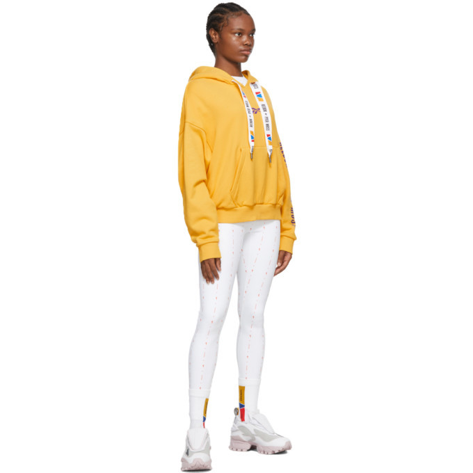 Yellow clearance drawstring hoodie