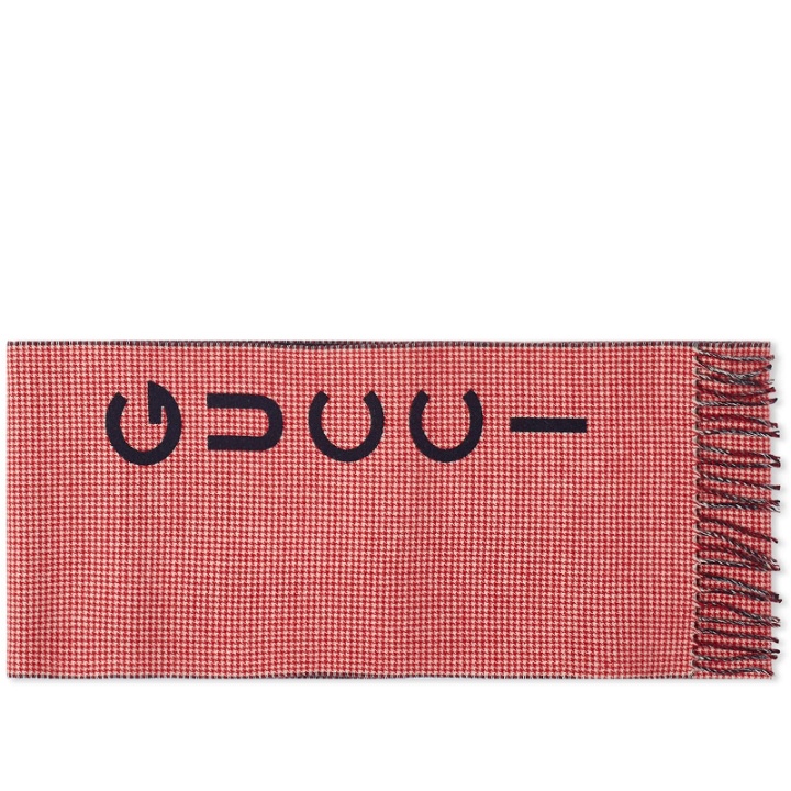 Photo: Gucci Men's Poulette Scarf in Red/Blue